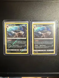 Pokemon TCG Sharpedo 111/214 Unbroken Bonds Holo & Reverse Holo Bundle NM - Image 2