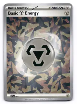 Holo Metal Energy NM SVE016 Cracked Ice Scarlet & Violet Pokemon TCG - Image 1