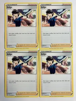 Judge Playset 235/264 4X Fusion Strike Pokemon TCG - Image 1
