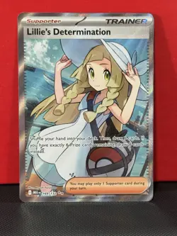 Lillie’s Determination 169/132 Full Art Ultra Rare - Pokemon Mega Evolution - Image 1