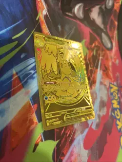 Mega Dragonite Ex 295/217 GOLD HYPER RARE POKEMON ASCENDED HEROES - Image 4