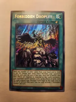 Forbidden Droplet Secret Rare BROL-EN090 - LP - 1st Edition - Image 1