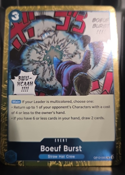 Boeuf Burst OP12-060 Legacy of the Master One Piece CCG - English - Image 1