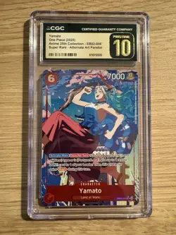 One Piece Yamato EB02-006 Anime 25th Collection Alternate Art PSA 10 - Image 1