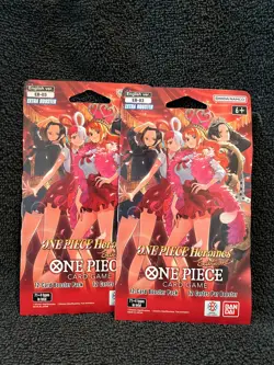 One Piece Heroines Edition Sleeved Booster Packs Extra Booster EB-03 Lot of (2) - Image 1