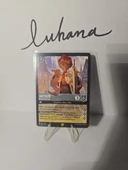 Lorcana Shimmering Skies Legendary Arthur 194/204 Non-Foil Tracking Included - Image 1