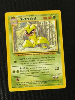 Pokemon TCG Victreebel Jungle 30/64 Regular Unlimited Rare 1999 Vintage - Image 1