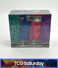 2021 POKEMON SWORD & SHIELD EVOLVING SKIES POKEMON CENTER ETB SEALED - Image 1