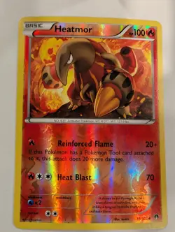 Heatmor - 15/122 - XY BREAKPoint Pokemon Reverse Holo Foil Nice! - Image 1