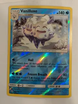 Vanilluxe 35/145 Guardians Rising Pokemon Reverse Holo Foil Nice! - Image 1