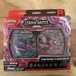 Pokemon TCG Team Rocket's Mewtwo ex League Battle Deck Factory Sealed - Image 1
