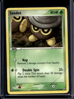 2007 Pokemon EX Power Keepers Seedot #60/108 - Image 1