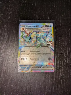 Pokemon TCG: Play Pokemon Prize Pack Series 7 - Vaporeon EX 023/131 PROMO NM - Image 1