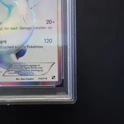 Pokemon Reshiram Black & White Full Art Holo Ultra Rare 113/114 PSA 9 - Image 5