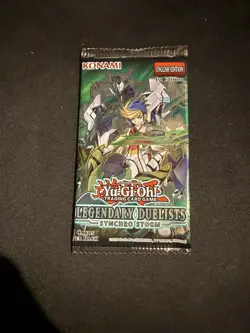 2021 YuGiOh 1st Edition Legendary Duelist Synchro Storm Pack X 1 - Image 1