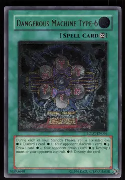 Dangerous Machine Type-6 (UTR) LODT-EN096 Ultimate Rare Yu-Gi-Oh - Image 1