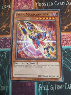 Yu-Gi-Oh! TCG Dark Magician Girl YGLD-ENC10 Common Unlimited Near Mint - Image 1