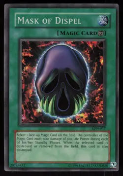 Mask of Dispel LON-017 Super Rare Yu-Gi-Oh - Image 1