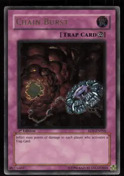 Chain Burst (UTR) RDS-EN056 Ultimate Rare 1st Edition Yu-Gi-Oh - Image 1
