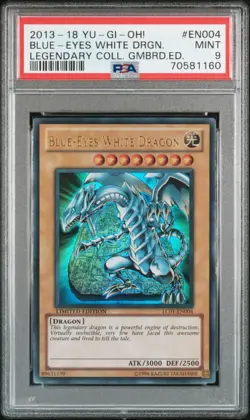 Yu-Gi-Oh! Blue-Eyes White Dragon LC01-EN004 Ultra Rare Limited Edition PSA 9 - Image 1