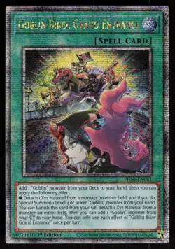 Goblin Biker Grand Entrance (Quarter Century Secret Rare) PHNI-EN061 Yu-Gi-Oh - Image 1