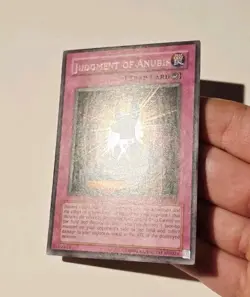 Yugioh Judgment of Anubis Dark Crisis Secret Rare DCR-105 Holo Bleed LP - Image 4