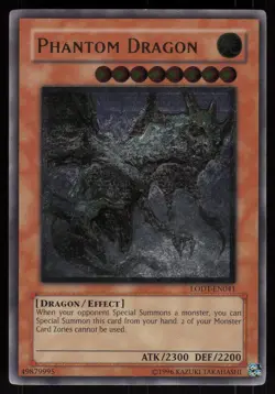 Phantom Dragon (UTR) LODT-EN041 Ultimate Rare Yu-Gi-Oh - Image 1
