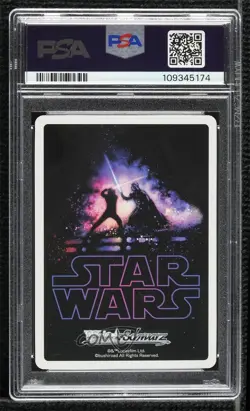 2022 Weiss Schwarz Star Wars Premium Japanese FOP Duel on Mustafar PSA 10 - Image 2