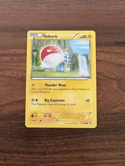 2015 Voltorb Pokemon Card Roaring Skies Base Set #21/108 NM - Image 1