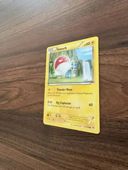 2015 Voltorb Pokemon Card Roaring Skies Base Set #21/108 NM - Image 4