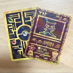 Carta Pokemon MEW ANTICO metal card promo FAN art Carta In Metallo Collezione - Image 2