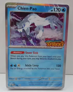 Chien-Pao SVP 152 Surging Sparks SV Black Star Promo Pokemon Card TCG SEALED - Image 1