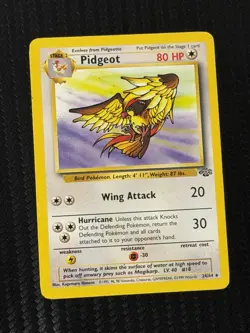 Pokemon TCG Pidgeot Jungle Card 24/64 Unlimited Non-Holo Rare - Image 1