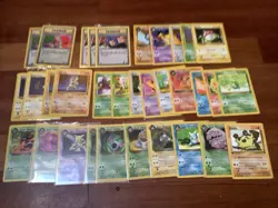 33 Card Pokemon Team Rocket Set Lot - Image 1