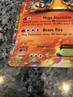 Charizard EX Holo Ultra Rare - Black Star Promo XY17 - Pokemon Card - Image 3