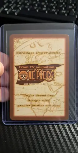 BANDAI One Piece Hyper Battle S123 SANJI HOLO FOIL SCARCE EARLY CARD VINATGE - Image 2