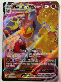 Machamp VMAX 073/189 Swsh10 Astral Radiance Ultra Rare Holo Pokemon Card - NM - Image 1