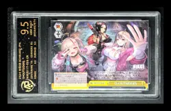 TCG CARD JPN. WEISS SCHWARZ D-OUTSIDERS NIK/S117-028 CR RPA 9.5 (SAME AS PSA 9) - Image 1
