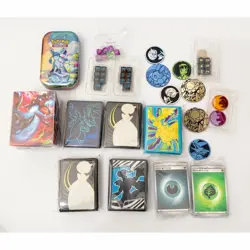 Pokemon Card Lot ETB +23lb Unsorted EX Holos Reverse Rare Common Uncommon Bulk - Image 4