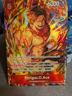 Portgas.D.Ace (Illustration Box Vol.5) ST15-005 One Piece Promotion Cards Foil - Image 1