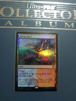 Magic The Gathering Shivan Reef FOIL Dominaria United! - Image 1