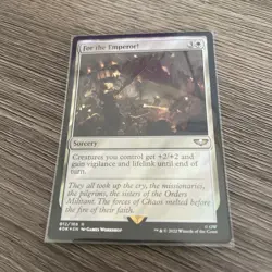 For the Emperor! - Surge Foil 40K NM MTG - Image 1