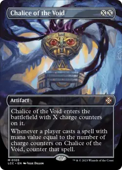Chalice of the Void (Commander: the Lost Caverns of Ixalan) - Borderless - NM - Image 1