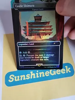 Castle Shimura - Eiganjo Castle (Rainbow Foil) Secret Lair Drop Foil - Image 2