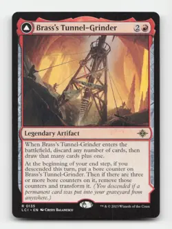 Brass's Tunnel-Grinder The Lost Caverns of Ixalan #135 Rare - Image 1