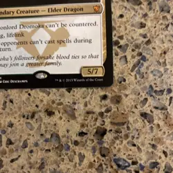 Dragonlord Dromoka 217 Dragons of Tarkir MTG TCG CARD NM - Image 5