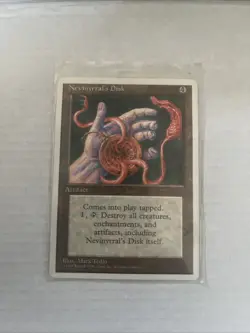 MTG Nevinyrral's Disk Alternate 4th Edition Regular Rare - Image 1