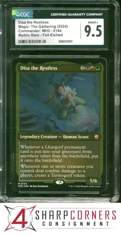 2024 MAGIC THE GATHERING MH3 COMMANDER DISA THE RESTLESS FOIL ETCHED CGC 9.5 - Image 1