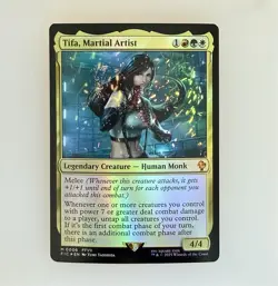 Magic the Gathering: Tifa, Martial Artist Commander: Final Fantasy Foil NM - Image 1