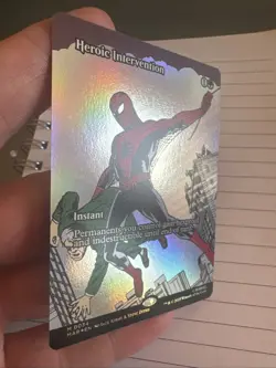 Heroic Intervention (Borderless) Marvel Universe Eternal-Legal Foil - Image 2